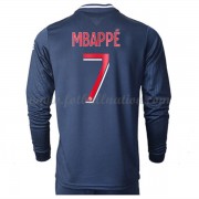 Fotballdrakter Paris Saint Germain PSG 2020-21 Kylian Mbappe 7 Hjemme Draktsett Langermet..